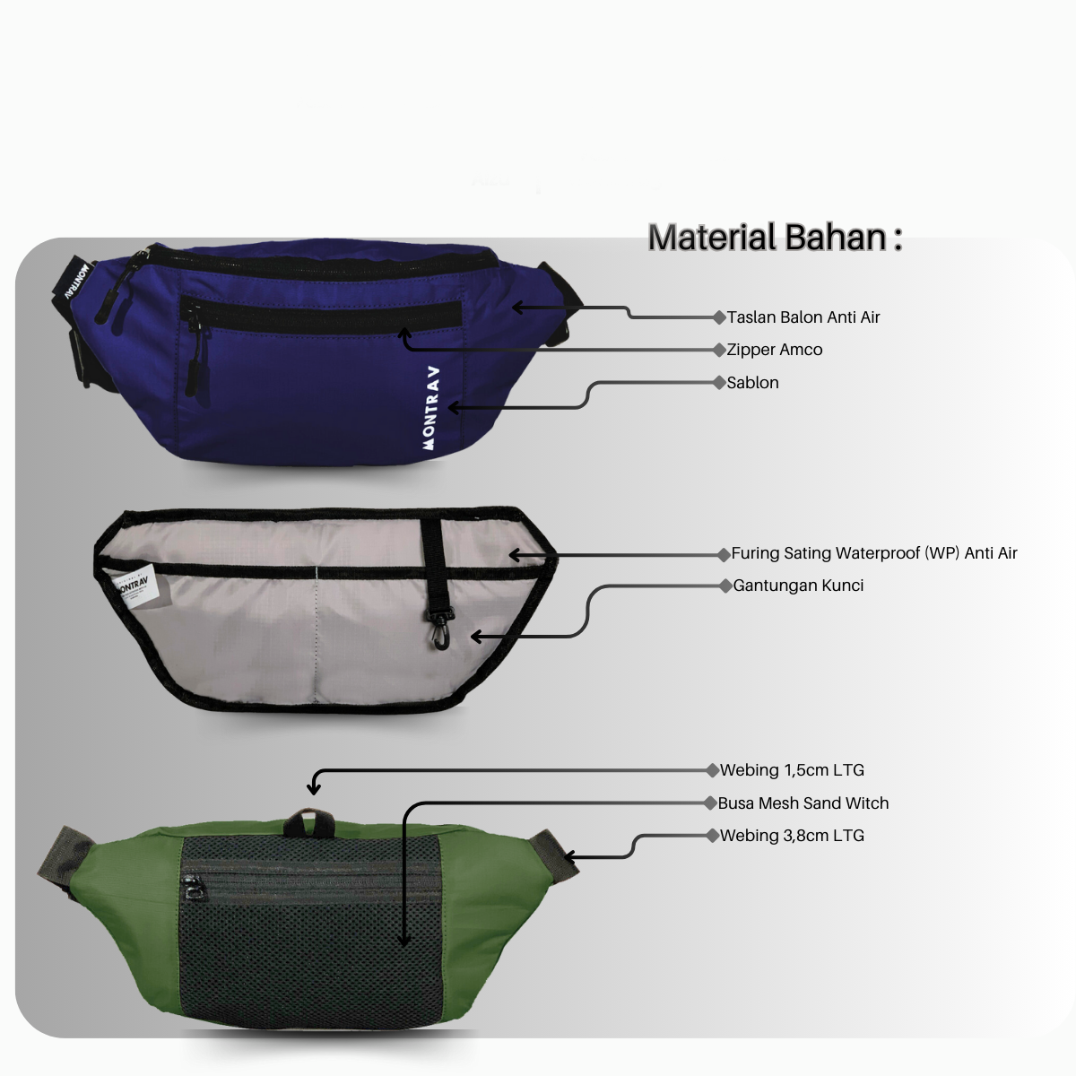 Aizu waistbag